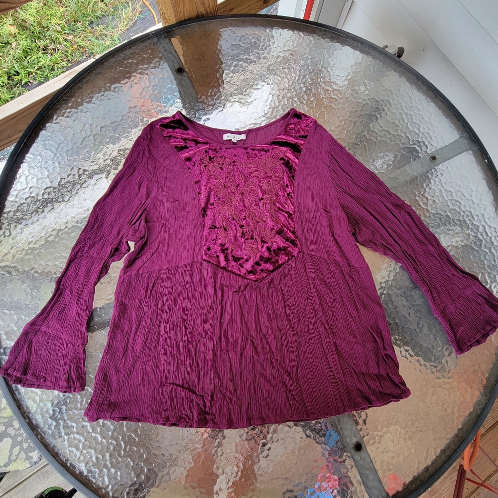 Indigo Soul Plum Suade Accent Size XL